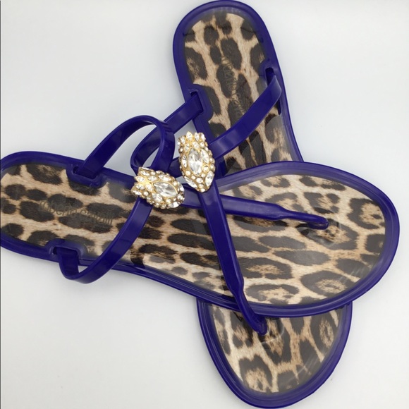 Roberto Cavalli purple blueish sandals 🩴 - Picture 2 of 8